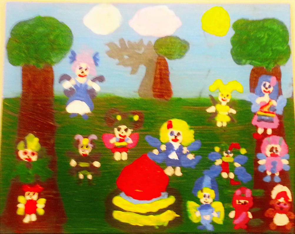 1003x796 Winx Club Pixie Painting By Jle9 - Winx Club Painting