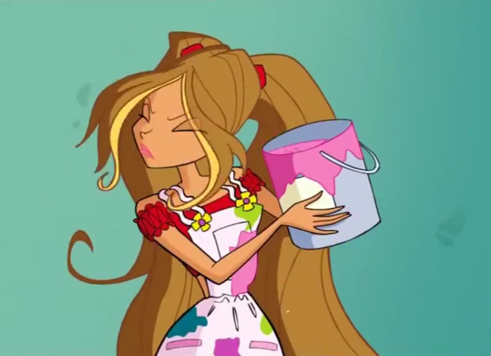 1965x1427 Image - Winx Club Painting