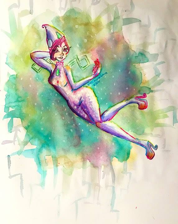 572x720 Tecna Winx By Princessscissors - Winx Painting