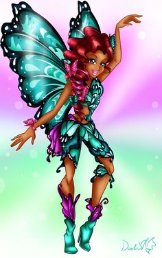 236x376 This Is A Really Cool Painting Of Aisha Winx - Winx Painting