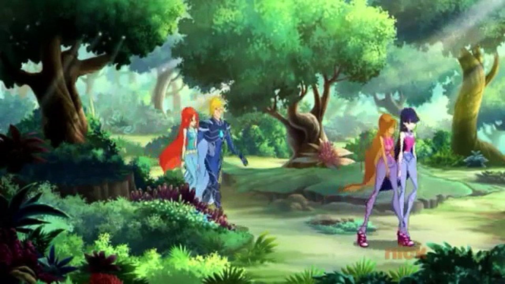 1920x1080 Winx Club S7 Episode 11 Mission In The Jungle (English) - Winx Painting