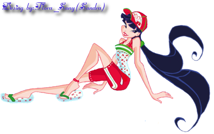 726x455 Winx Musa Fruti Music 2 Png By Xxsunny Bluexx - Winx Painting