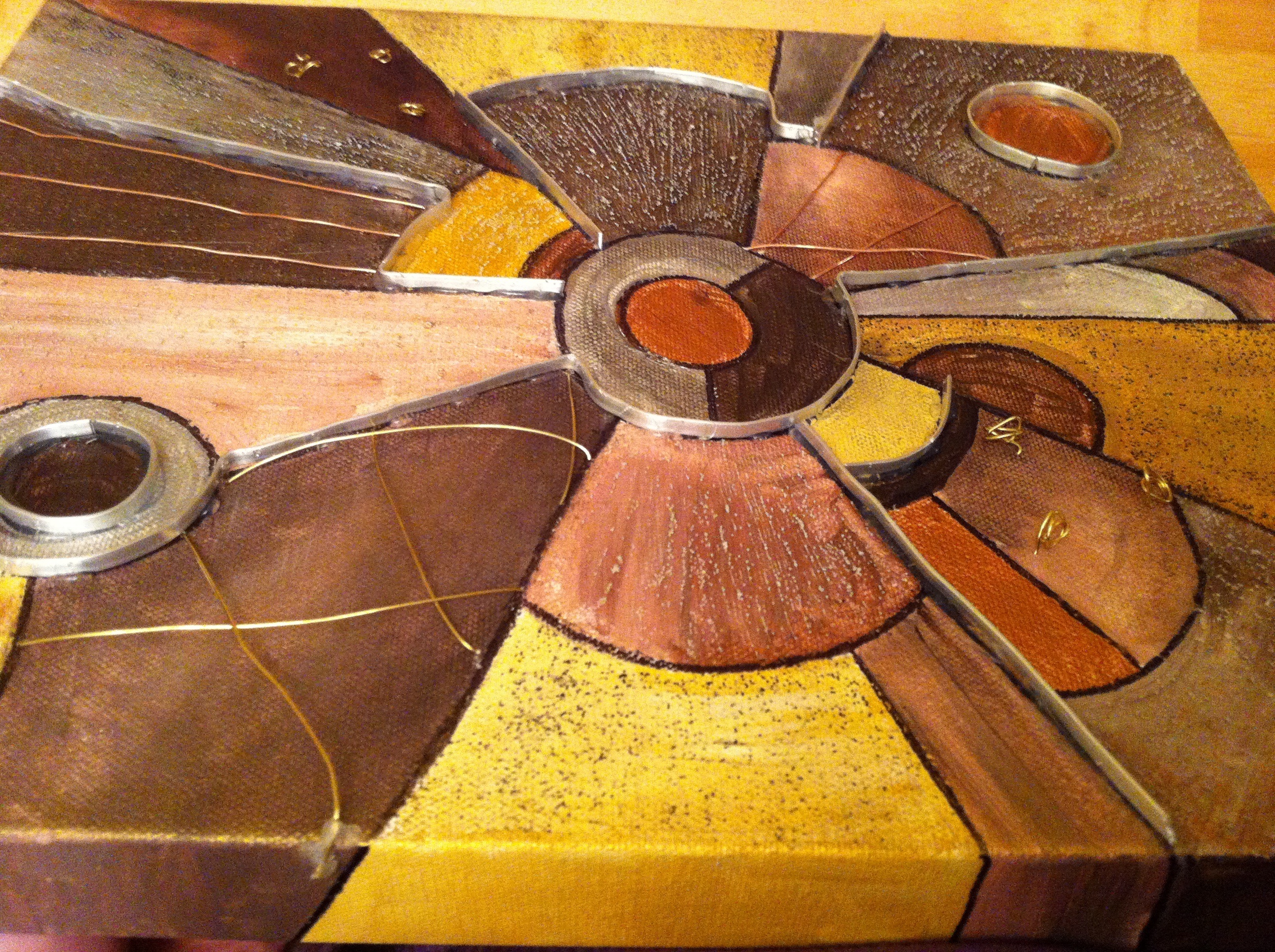 2592x1936 My Creative Project Sculptural Painting A Rainbow Is Really - Wire Painting