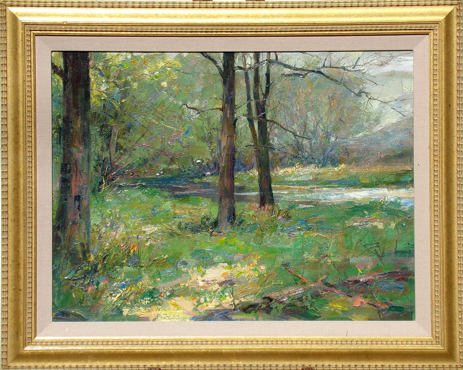 1600x1279 Scott Burdick Wisconsin Landscape Original Oil Painting On Board - Wisconsin Painting