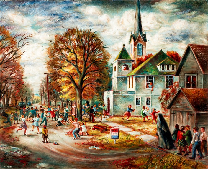 705x575 Wisconsin Pastorale The Early Paintings Of Lois Ireland Mmoca - Wisconsin Painting