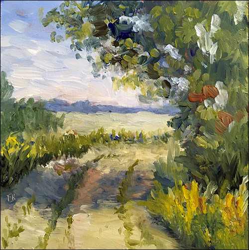 500x502 Fred Bell Small Daily Paintings From Milwaukee, Wisconsin - Wisconsin Painting