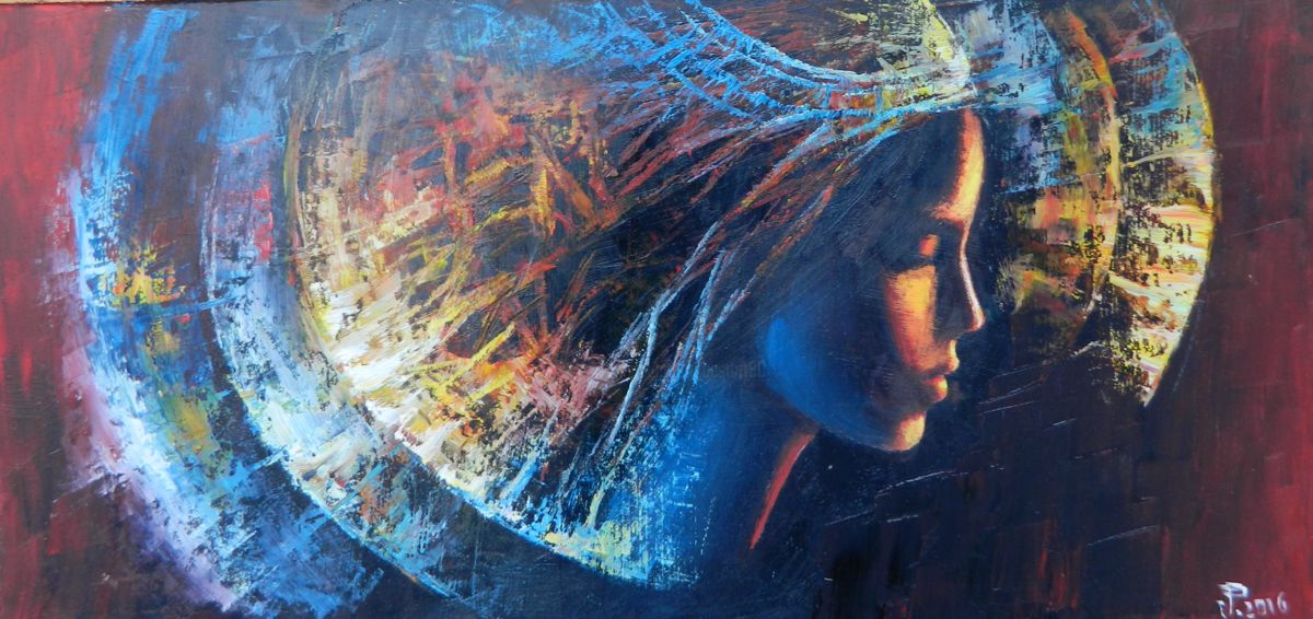 1200x566 The Queen Of Wisdom Petr) - Wisdom Painting