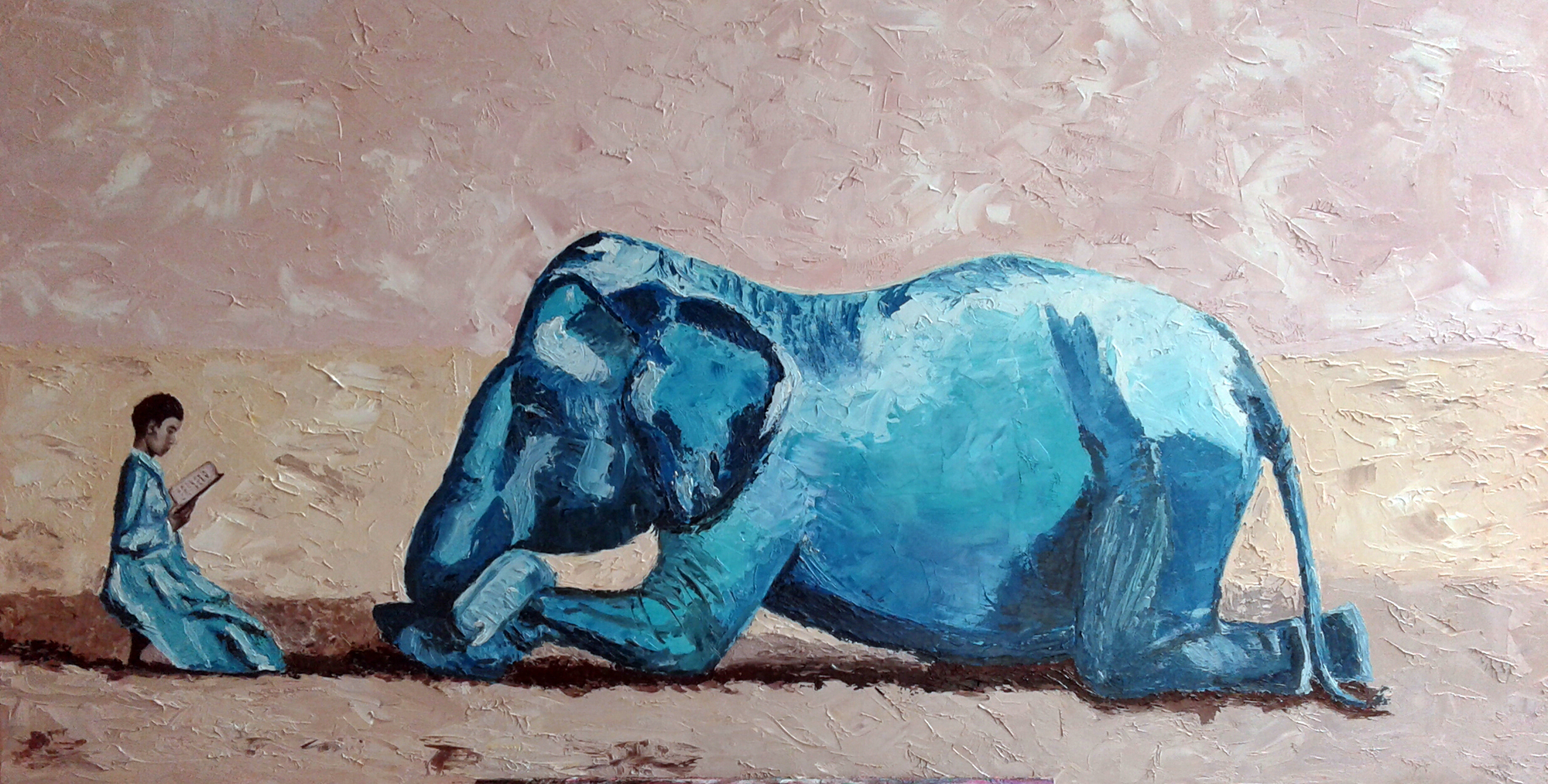 2000x1013 Great Wisdom Mariannelibregts - Wisdom Painting