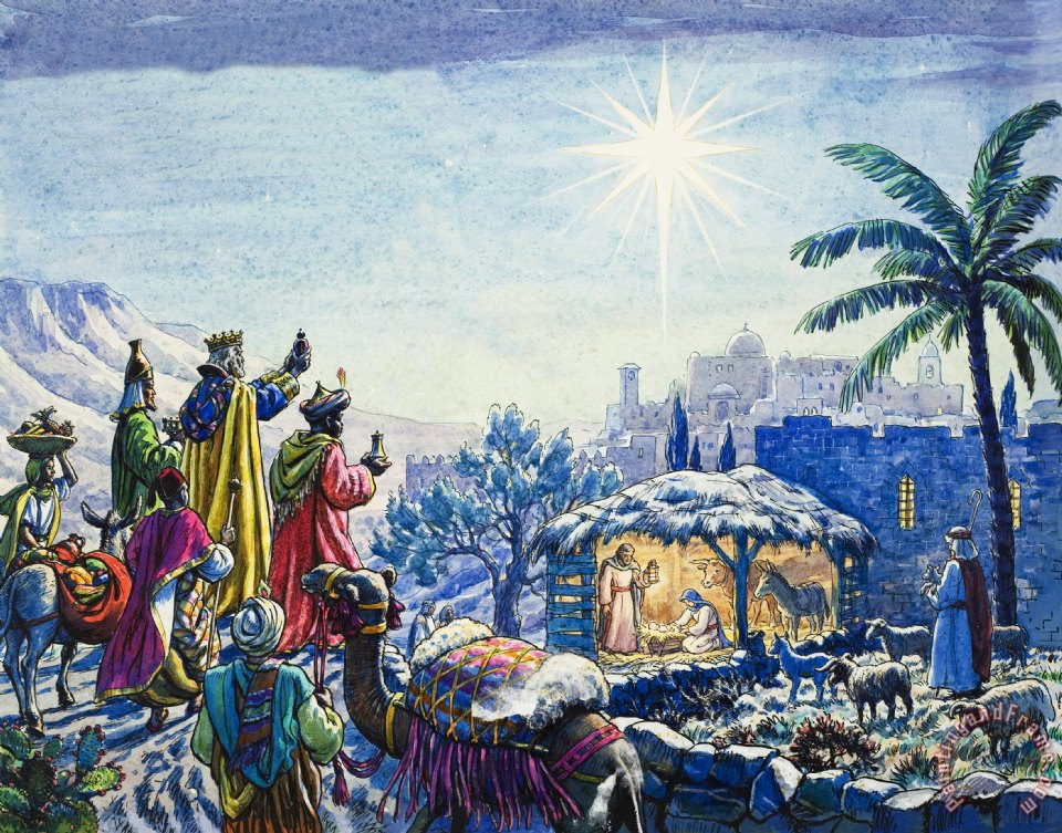 960x753 Others Three Wise Men Painting - Wise Men Painting