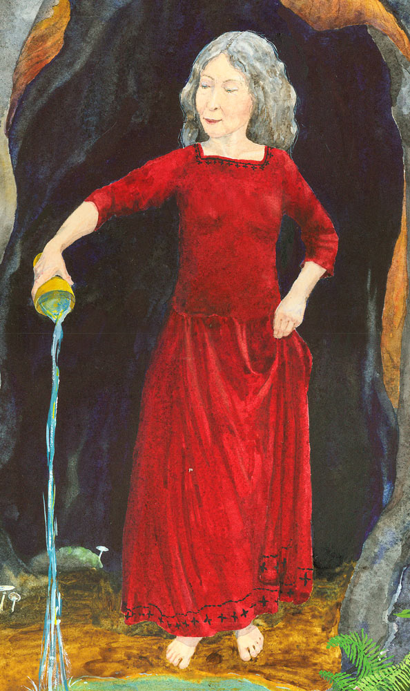 594x1000 Wisewoman - Wise Woman Painting