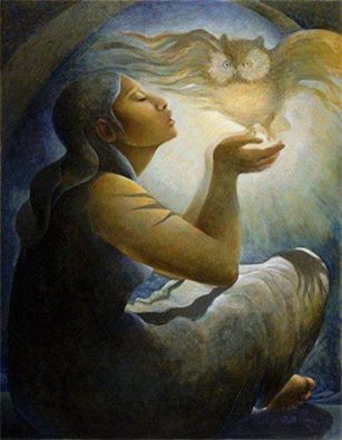 307x395 Wortcunner Wise Woman Archetype - Wise Woman Painting