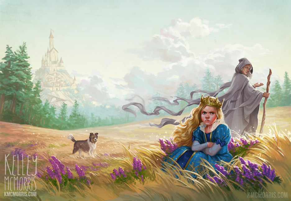 936x648 Billy's Captures The Wise Woman, A Double Story, The Lost Princess - Wise Woman Painting