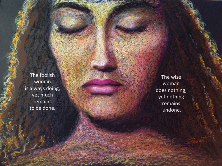 720x540 Connect To Your Deepest Wisdom Urban Priestess - Wise Woman Painting