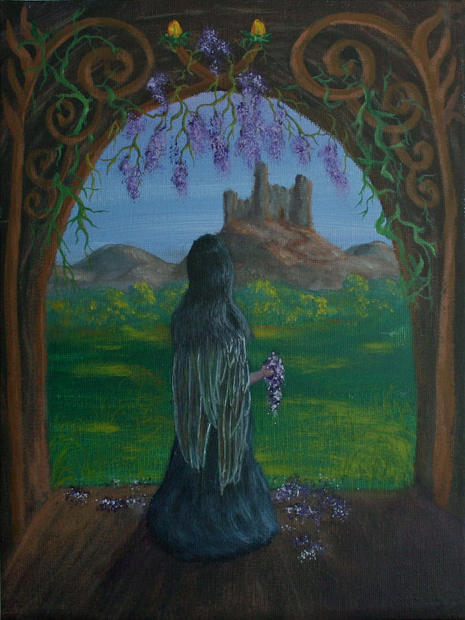 675x900 Wistful Painting By Dawn Blair - Wistful Painting