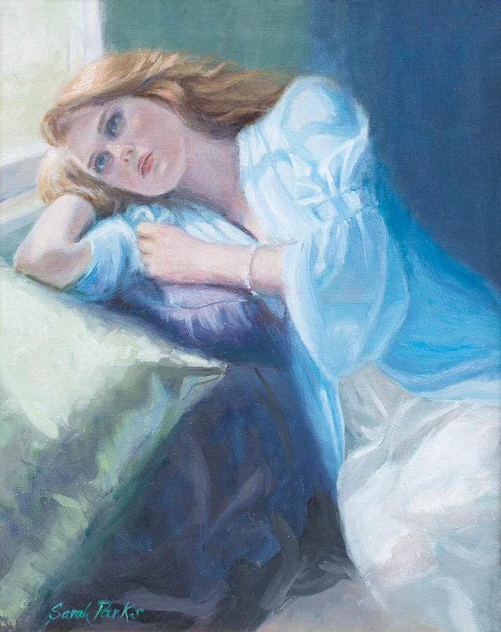 713x900 Wistful Painting By Sarah Parks - Wistful Painting