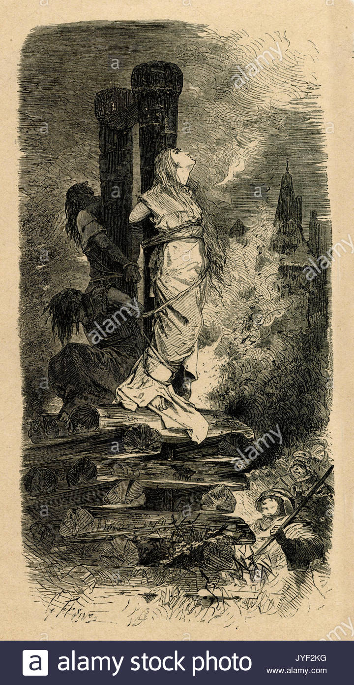 720x1390 Burning Witches - Witch Burning Painting