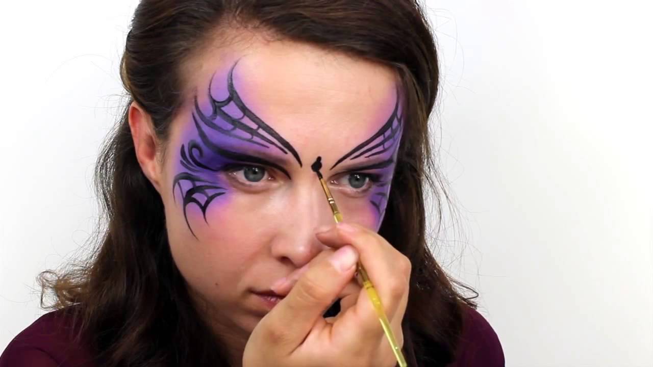 1280x720 Halloween Basic Witch Face Paint Tutorial Snazaroo - Witch Face Painting