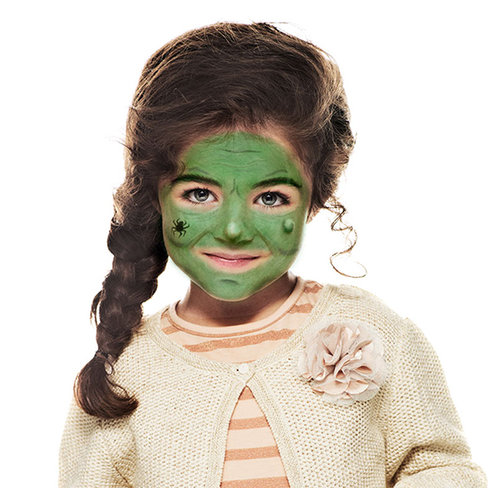 488x488 Witch Kid Face Paint Beginners Guide Snazaroo - Witch Face Painting