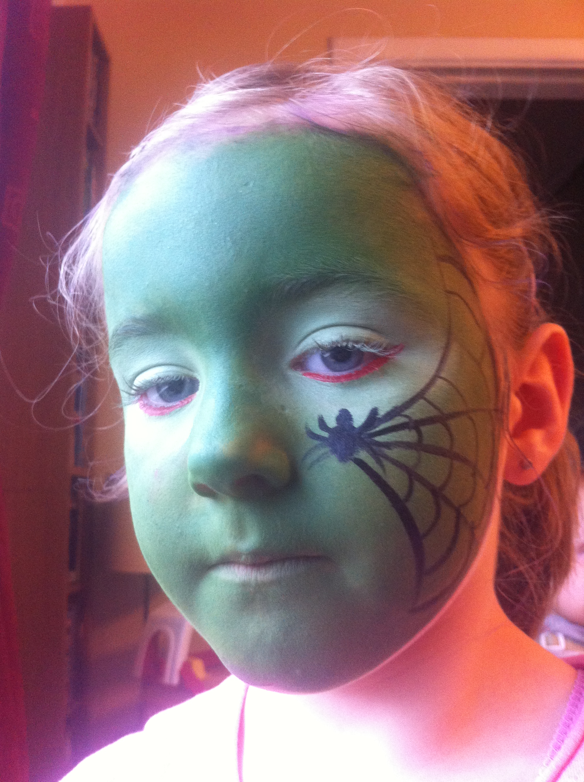 1936x2592 Witch Face Painting With Funanzza. Funanzza Princess Parties Cork - Witch Face Painting