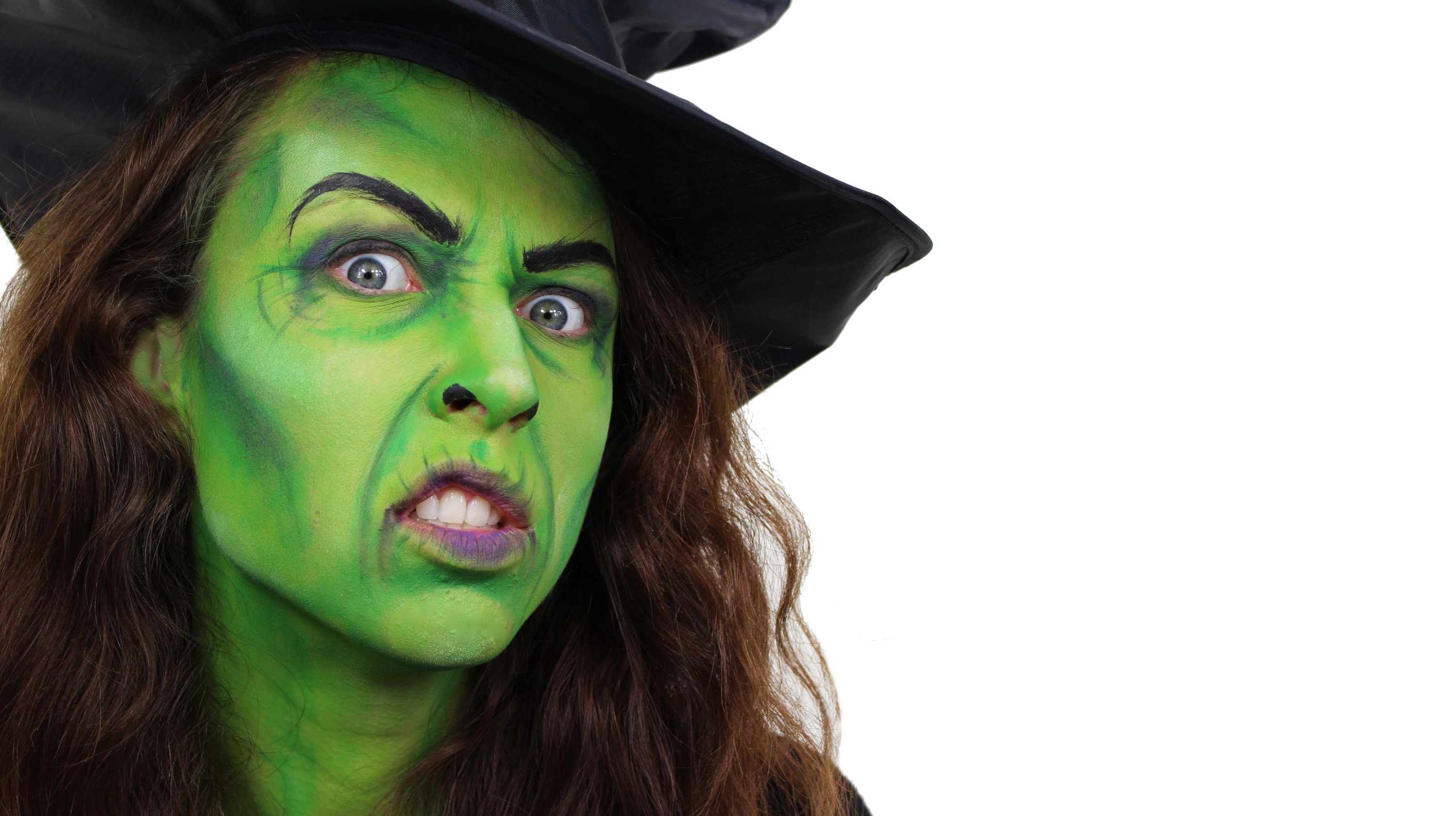 How to paint halloween witch faces | fay's blog