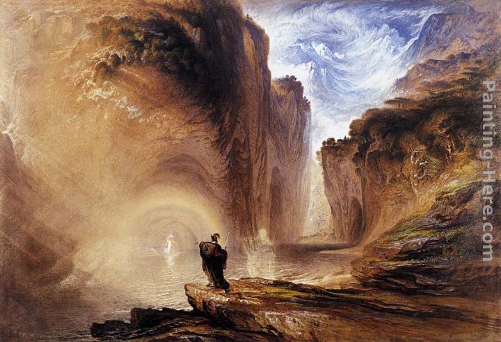 720x492 John Martin Manfred And The Alpine Witch Painting Anysize 50% Off - Witch Painting