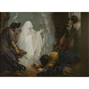 355x355 Saul And Witch Of Endor West, Benjamin Vampa Search - Witch Painting