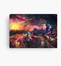 210x230 Witcher Painting Amp Mixed Media Canvas Prints Redbubble - Witcher Painting