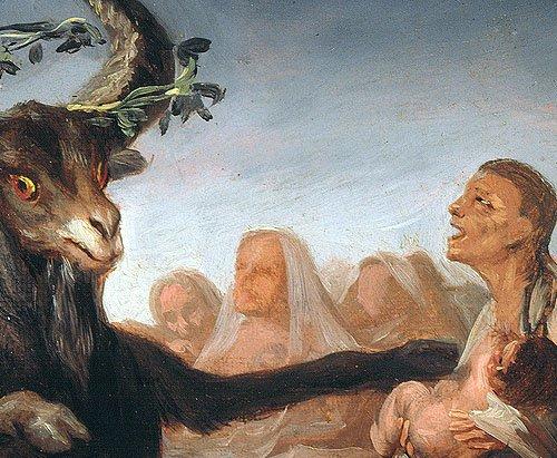 500x411 The Story Of Witchcraft And Superstition That Inspired The Most - Witches Sabbath Painting