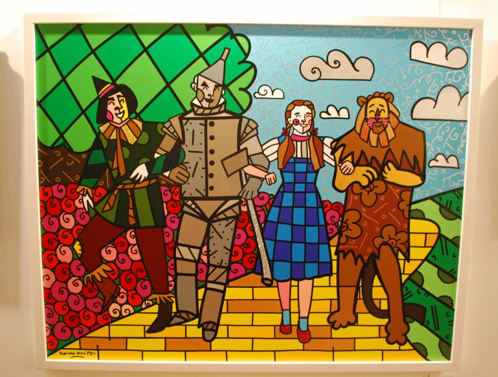 1024x774 We'Re Off To See The Tavern On The Green Attention - Wizard Of Oz Painting