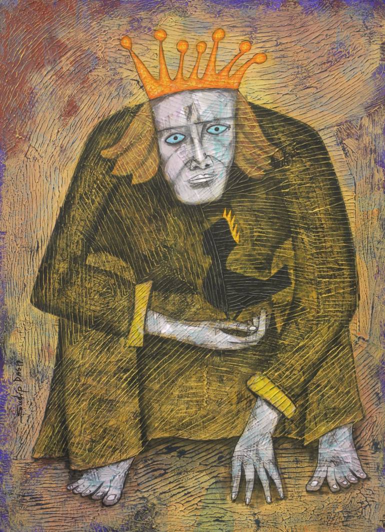 770x1063 Saatchi Art A Wizard Painting By Sudip Das - Wizard Painting