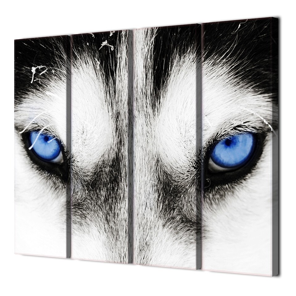 Wolf Eyes Painting at PaintingValley.com | Explore collection of Wolf ...