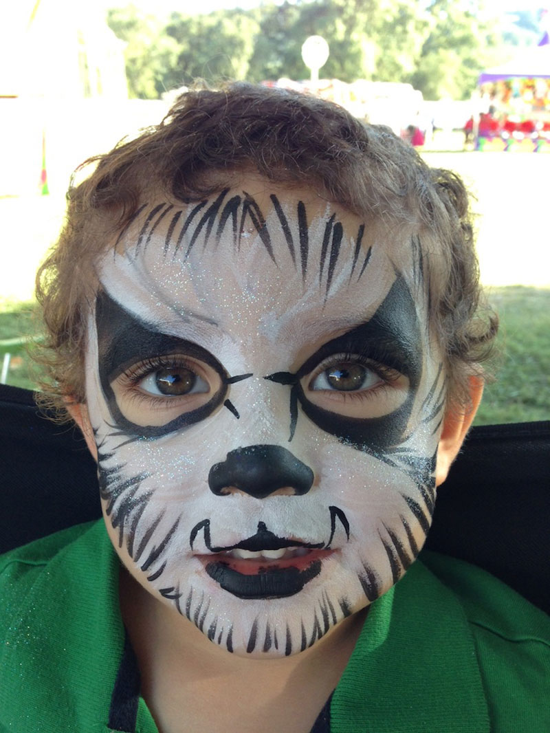 800x1066 Wolf Giggle Loopsy Denver Area Face Painting - Wolf Face Painting