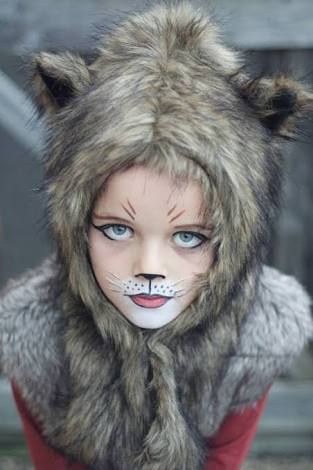 313x470 Image Result For Wolf Face Paint Simple Halloween - Wolf Face Painting