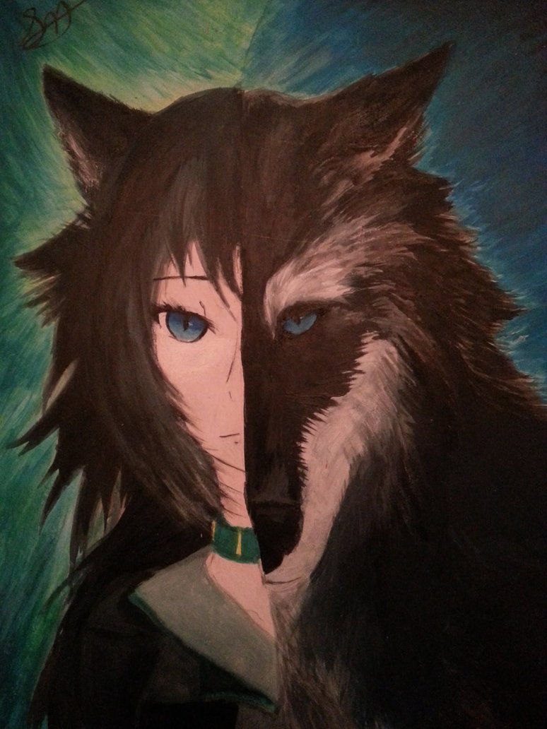 774x1032 Wolf Girl Painting By Xxepicnekowolfxx - Wolf Girl Painting