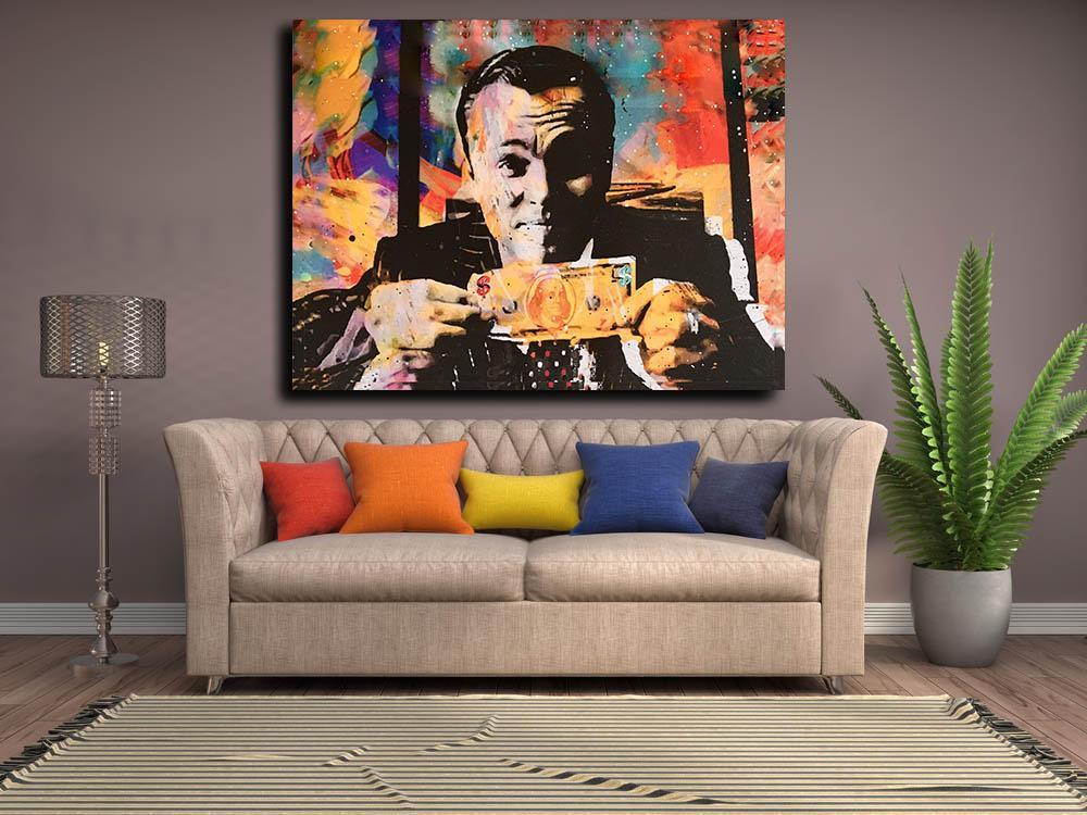 1000x750 The Key To Success Is Playing The Hand You Were Dealt Canvas Wall Art - Wolf Of Wall Street Painting