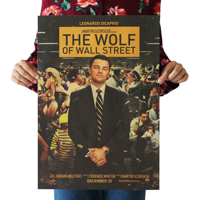 640x640 The Wolf Of Wall Street Dicaprio Classic Movie Film Poster - Wolf Of Wall Street Painting