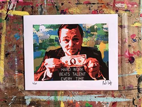 500x375 The Wolf Of Wall Street Art Print - Wolf Of Wall Street Painting