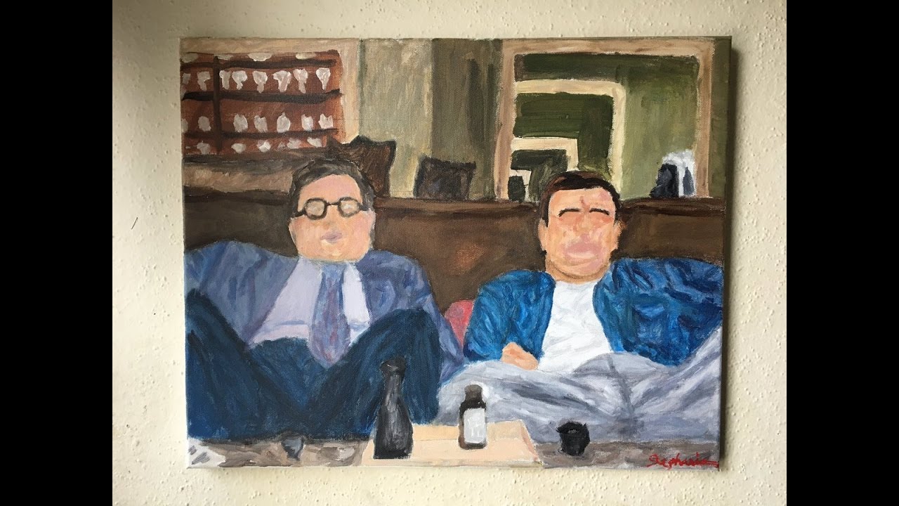 1280x720 The Wolf Of Wall Street Painting - Wolf Of Wall Street Painting