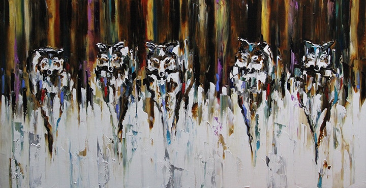 720x370 Final Look - Wolf Pack Painting