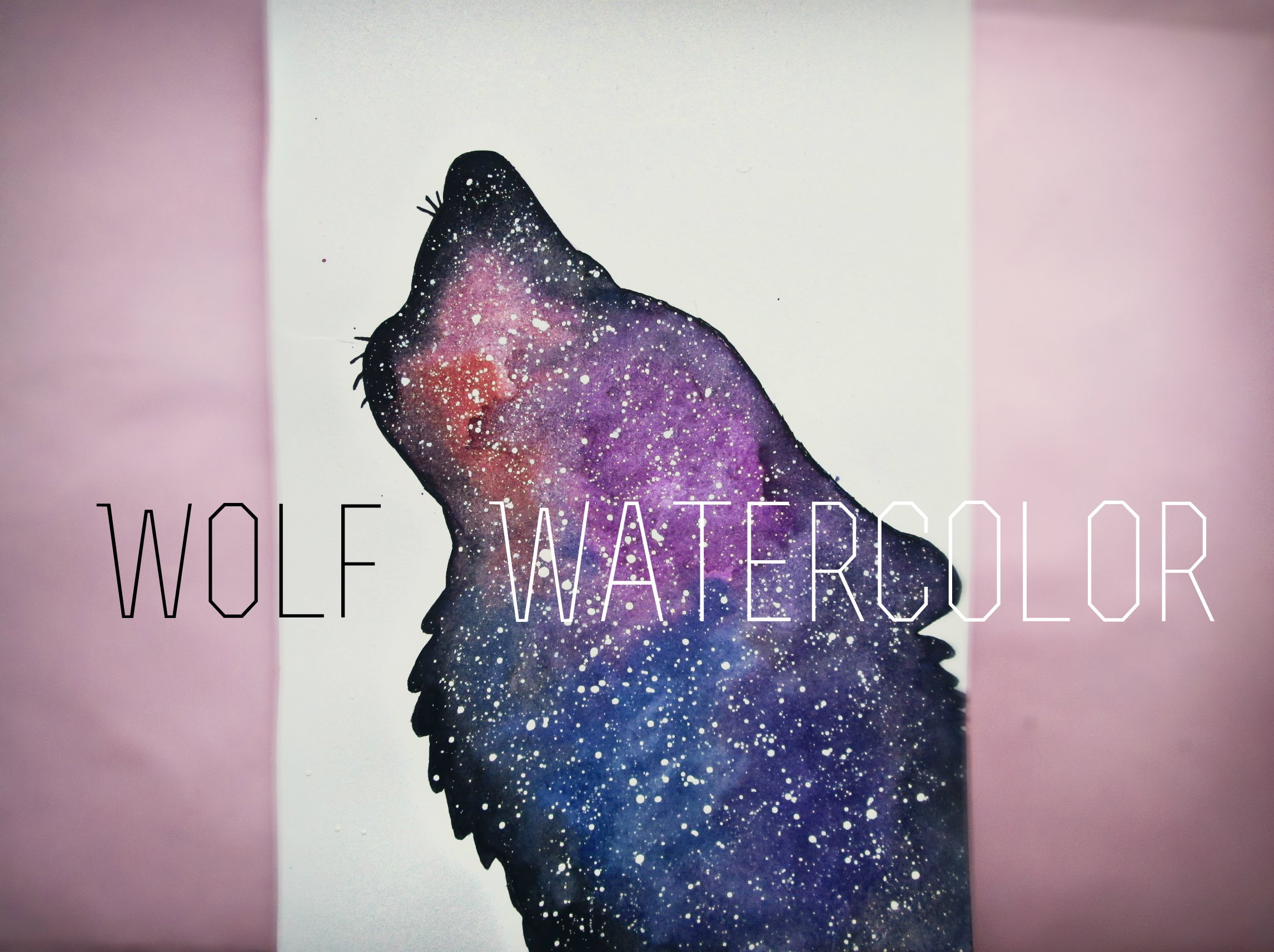 2292x1713 Wolf [Watercolor Painting] - Wolf Watercolor Painting