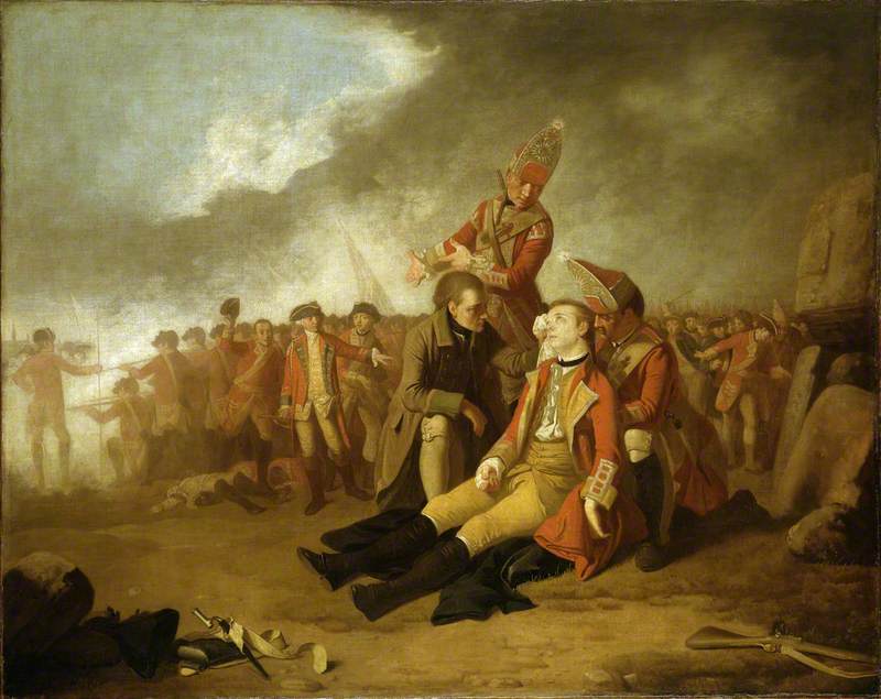 800x635 The Death Of General Wolfe Art Uk - Wolfe Painting