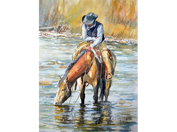 740x550 Tom Wolfe Fine Art - Wolfe Painting