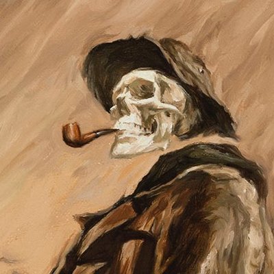 400x400 Shane Pierce On Twitter Penny Dreadful Wolfman Painting I - Wolfman Painting