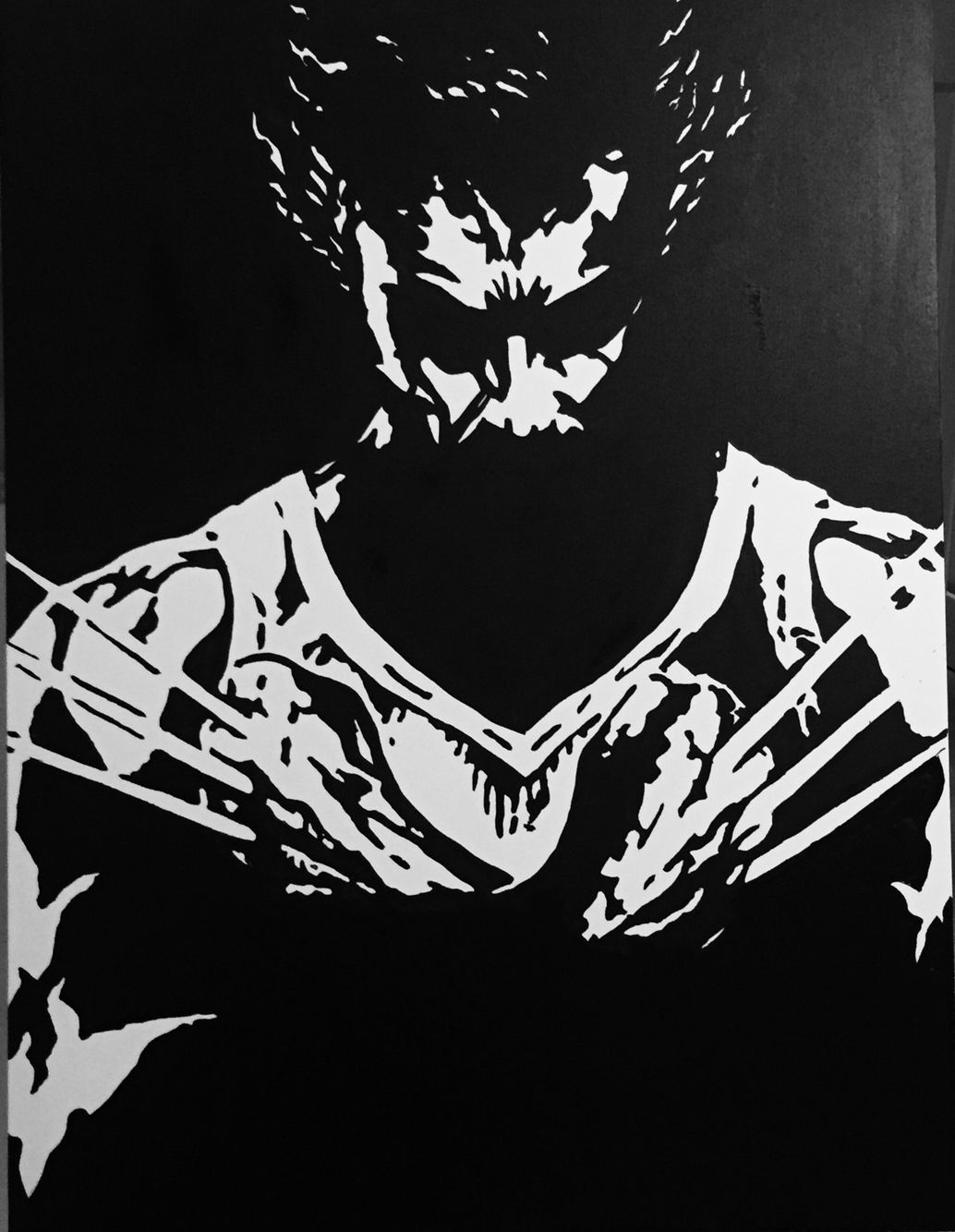1034x1334 Wolverine Painting By - Wolverine Painting