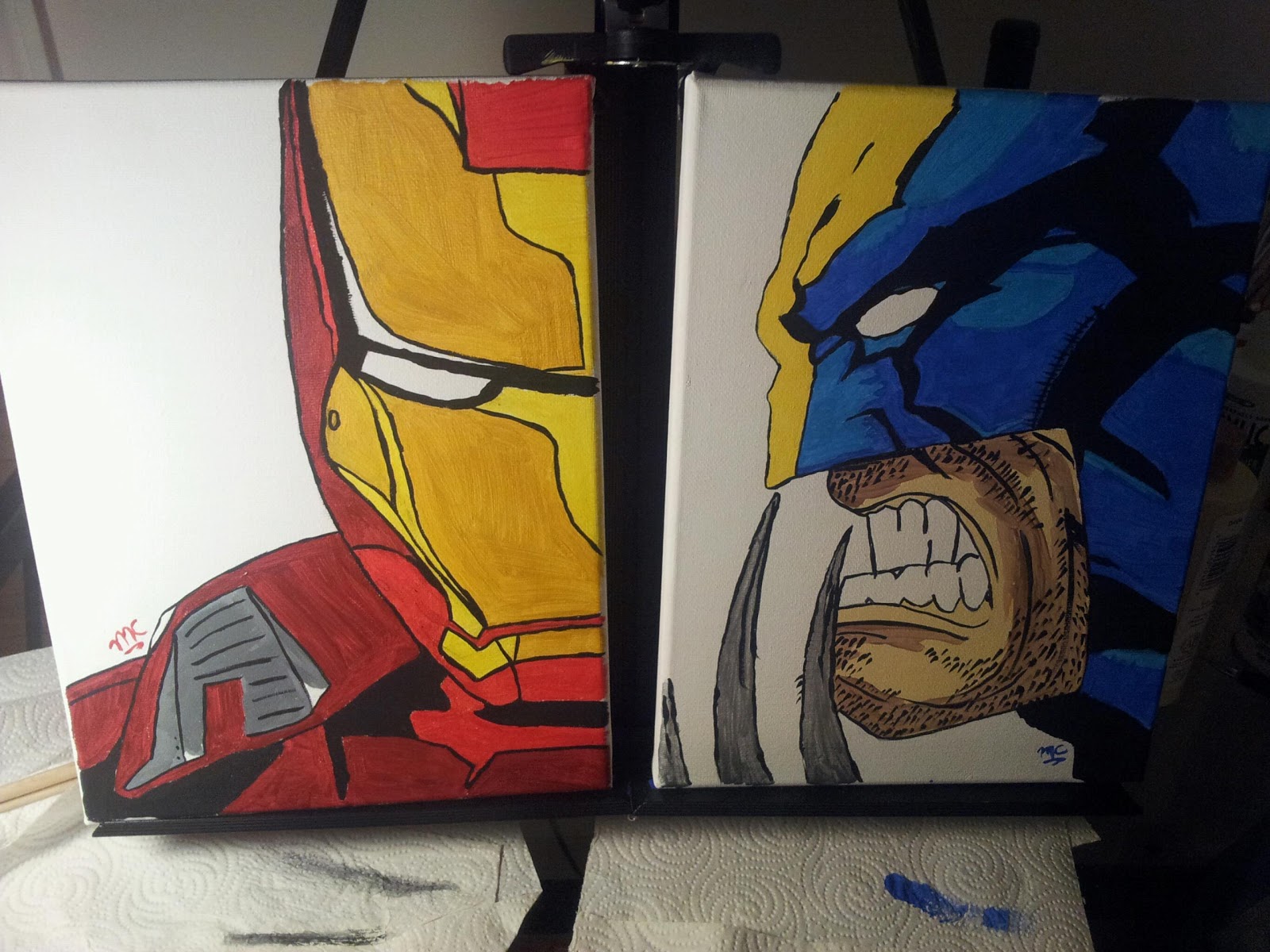 1600x1200 It's Simply Beyond Words It's Incalculable First Attempt - Wolverine Painting