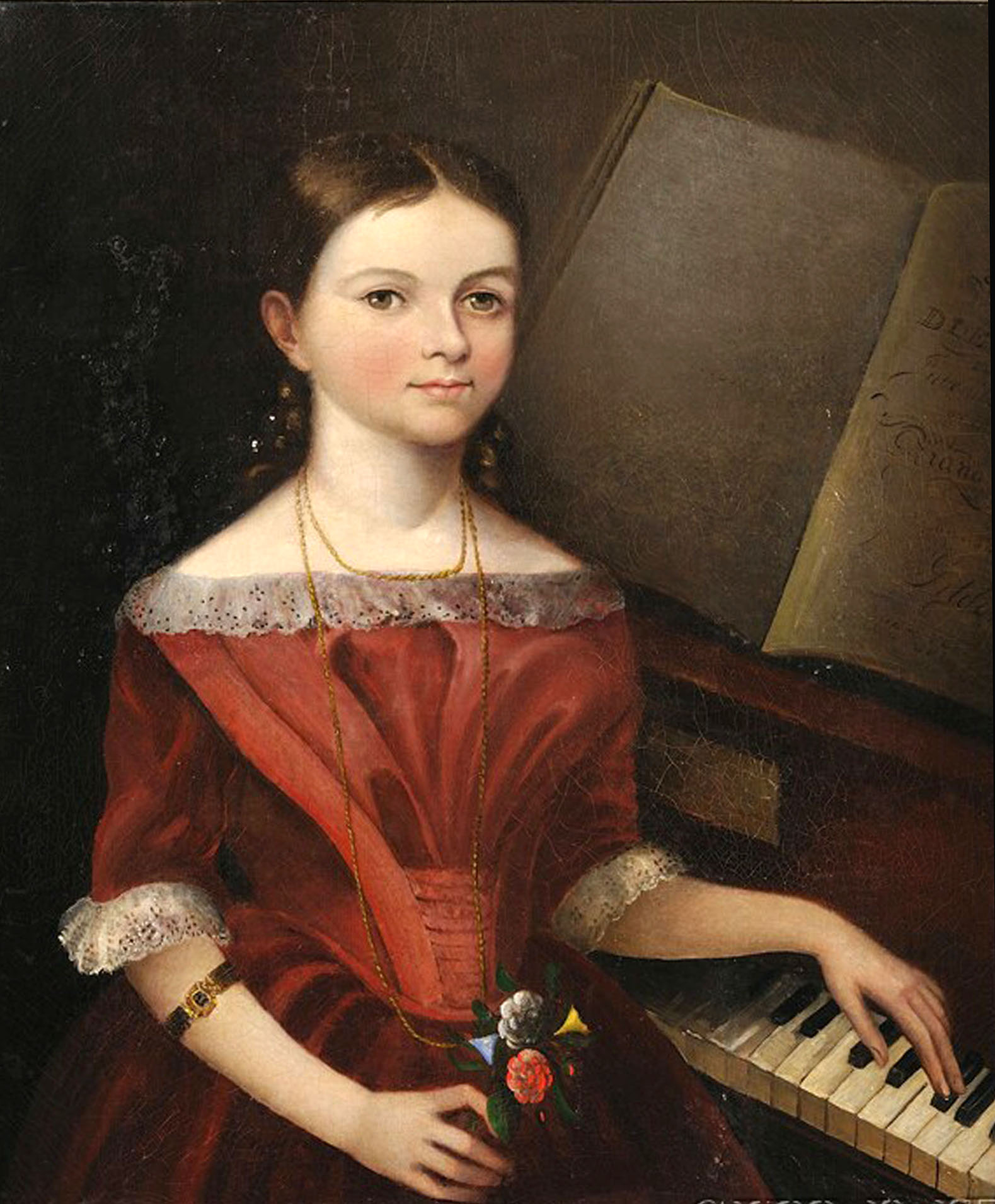 1579x1910 Sp In Art Square Piano Tech - Woman At Piano Painting