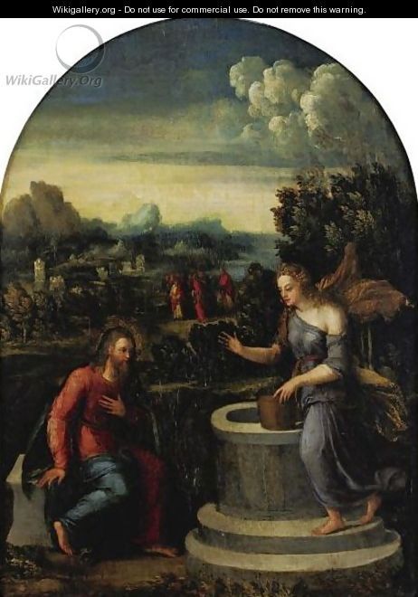 462x660 Christ And The Samaritan Woman At The Well - Woman At The Well Painting