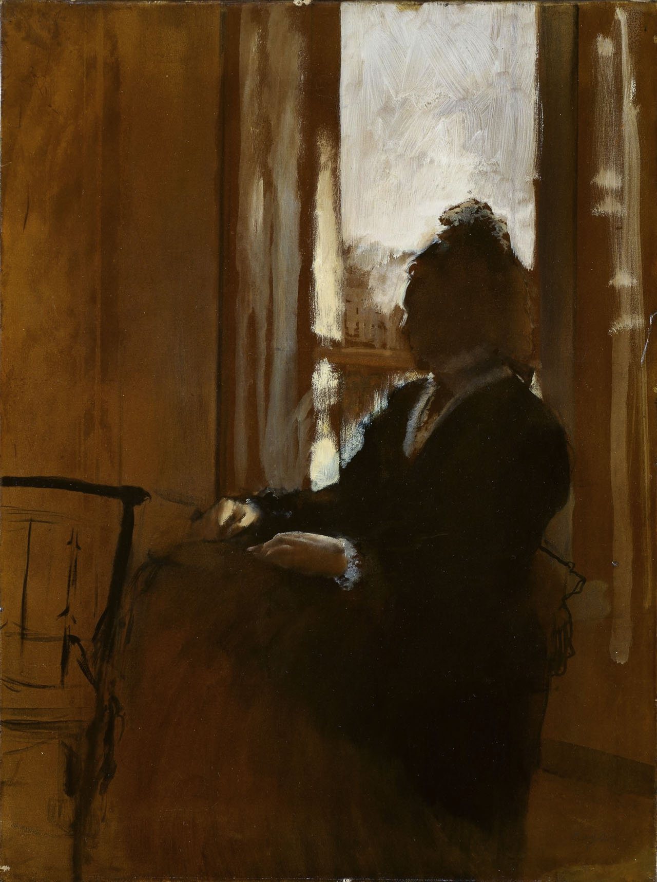 1280x1717 Signaland 20150710 Degas In The Courtauld - Woman At The Window Painting