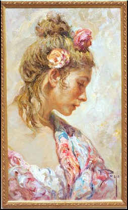 254x417 Royo Jose Royo Art Gallery - Woman Canvas Painting