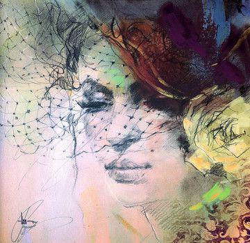 360x349 2018 Handmade Canvas Painting Beautiful Women Painting Living Room - Woman Canvas Painting